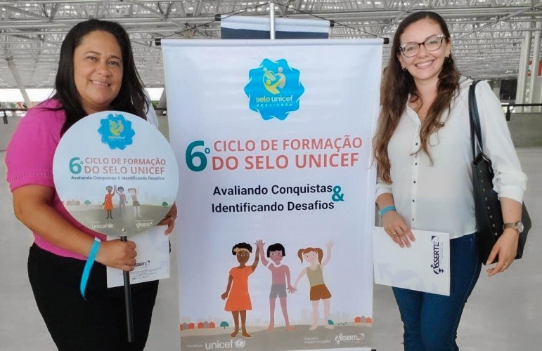 FREI MARTINHO NO 6º CICLO DE FORMAÇÃO DO SELO UNICEF